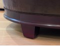Baker Furniture Upholstered Oval Ottoman