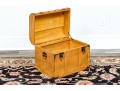 Awesome Vintage Brass Mounted Steamer Trunk