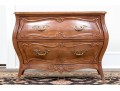 Vintage Pair Of Henredon Louis XV Style Bombe Bedside Chests