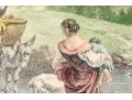 Two Hand Colored French Engraved Prints