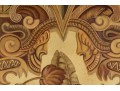 Maitland-Smith 6' H, Hand-painted Architecture With Still Life Scene, Canvas Wrapped Panel