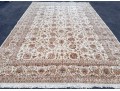 Hand Knotted Wool Kashan Carpet, 14'-7