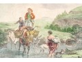 Two Hand Colored French Engraved Prints