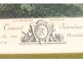 Two Hand Colored French Engraved Prints