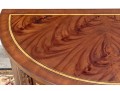 Impressive Pair Of Century Furniture Demilune Console Cabinets