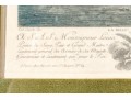 Two Hand Colored French Engraved Prints