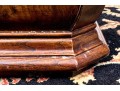 Vintage Burl Veneered Wooden Pedestal