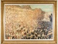 After Claude Monet, Painting On Canvas, 