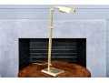 Brass Finished Adjustable Floor Lamp