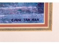 After Chiu Tak Hak (Chinese, B. 20th C.) Prints, French Urban Shop Facades