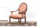 Fabulous Louis XVI Style Oval Back Oversized Fauteuil