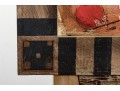Decorative Print Collage On Canvas, 