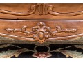 Vintage Pair Of Henredon Louis XV Style Bombe Bedside Chests