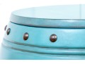 Stylish Carved And Painted Garden Stool