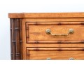 Fabulously Crafted Faux Bamboo Form Chest