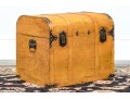 Awesome Vintage Brass Mounted Steamer Trunk