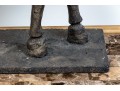 Large And Decorative Sculpture Of A Well Groomed Horse On Base