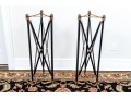 Quality Pair Of Maison Jansen Style Sculptural Pedestals