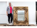 Fabulous Oversized Parcel Gilt Finished Mirror