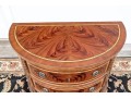 Impressive Pair Of Century Furniture Demilune Console Cabinets