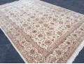 Hand Knotted Wool Kashan Carpet, 14'-7