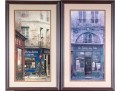 After Chiu Tak Hak (Chinese, B. 20th C.) Prints, French Urban Shop Facades