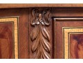 Impressive Pair Of Century Furniture Demilune Console Cabinets