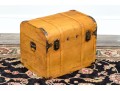 Awesome Vintage Brass Mounted Steamer Trunk