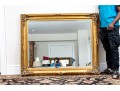 Marvelous And Massive Beveled Edge Mirror