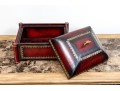Maitland Smith Leather Wrapped Lidded Box