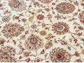 Hand Knotted Wool Kashan Carpet, 14'-7
