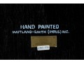 Maitland-Smith 6' H, Hand-painted Architecture With Still Life Scene, Canvas Wrapped Panel