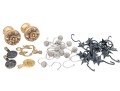 Decorator's Collection Of Lamp Finials, Shower Curtain Hooks, And Door Knobs