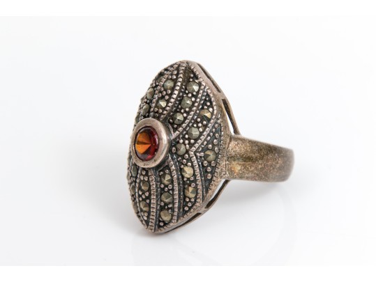 Sterling Silver Diverse Collection Of Assorted Motif Rings, Size 6.5