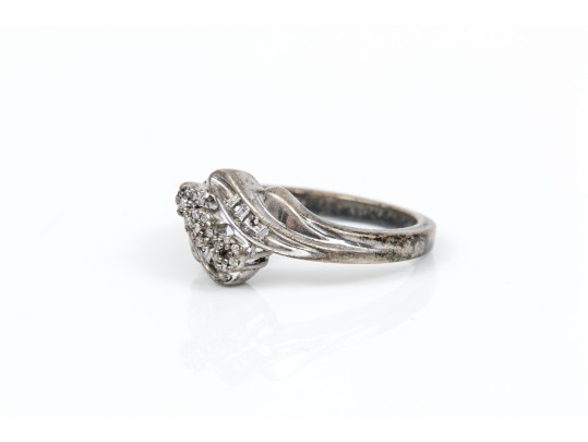 Sterling Silver Diverse Collection Of Assorted Motif Rings, Size 6.5