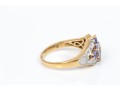 Sterling Silver Vermeil Colorful Collection Of Assorted Rings, Size 9