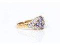 Sterling Silver Vermeil Colorful Collection Of Assorted Rings, Size 9
