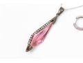 Lot Of Assorted Sterling Silver, Pink CZ And Pink Cultured Freshwater Pearl Jewelry Pieces