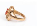 Sterling Silver Vermeil Colorful Collection Of Assorted Rings, Size 9
