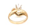 14k Yellow Gold Baguette Diamond 