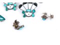 Lot Of Six Assorted Sterling Silver Southwestern Earrings And One Pair Of Jackets