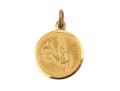 18K Capricorn Medallion Pendant