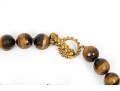 Lot Of Assorted Tigers Eye Jewelry Pieces, Including A Necklace And Two Pairs Of Earrings