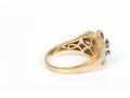 Sterling Silver Vermeil Colorful Collection Of Assorted Rings, Size 9