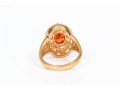Sterling Silver Vermeil Colorful Collection Of Assorted Rings, Size 9