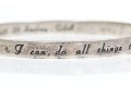 Sterling Silver Lot Of Six Assorted Slip On Bangle Bracelets, Assorted Styles