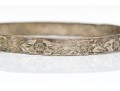 Sterling Silver Lot Of Eight Assorted Slip On Bangle Bracelets, Assorted Styles