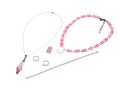Lot Of Assorted Sterling Silver, Pink CZ And Pink Cultured Freshwater Pearl Jewelry Pieces