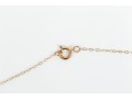 14k Yellow Gold Pretty Pair Of Cultured White Freshwater Pearl Tin Cup Style Necklaces