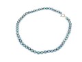 Striking Lot Of Two Cultured Black Freshwater Pearl Necklaces, And Bracelet